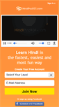 Mobile Screenshot of hindipod101.com